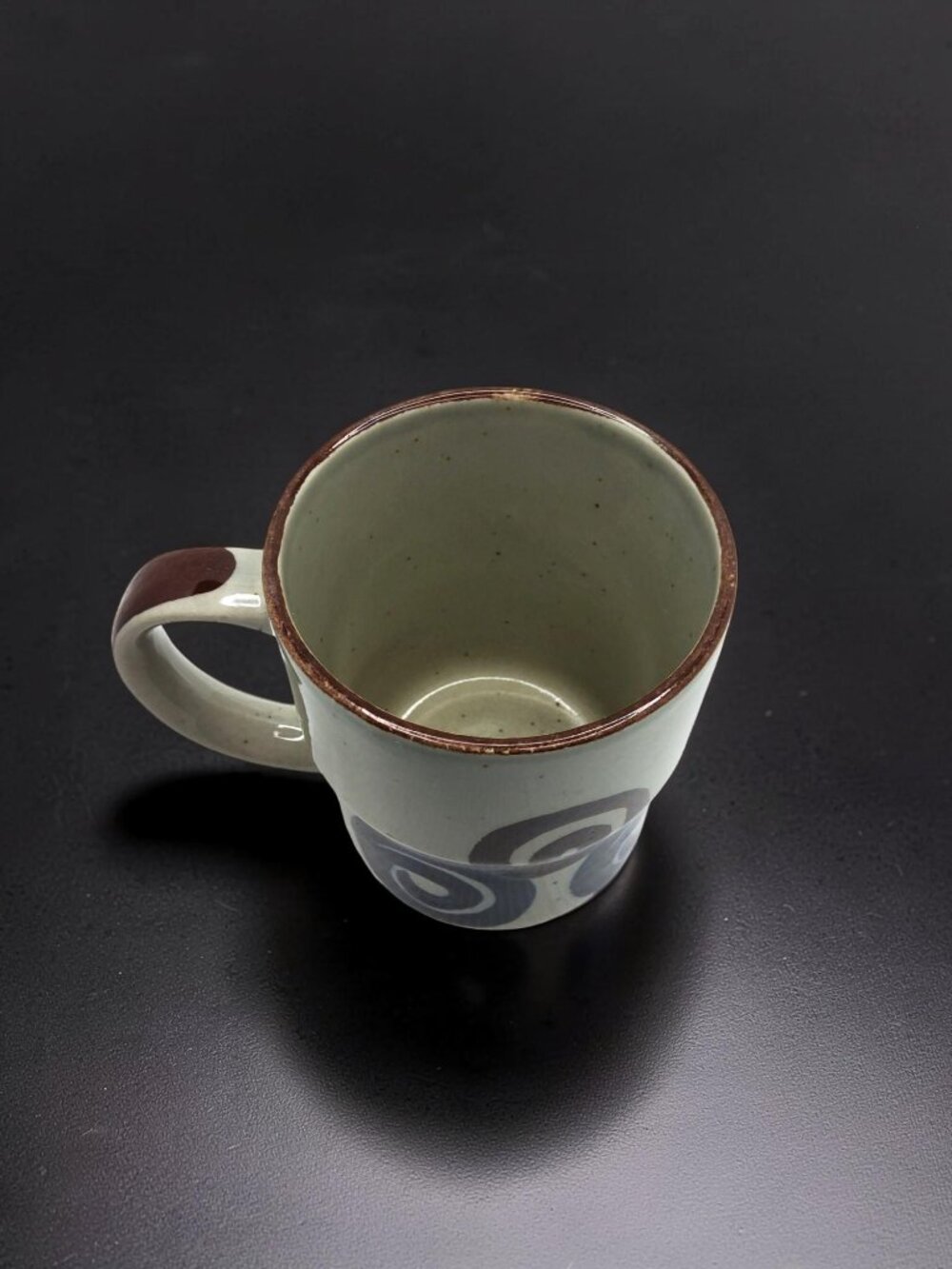 vintage hearthside potters pride japan handcrafted Tan,Brown Stoneware coffee mu - Picture 7 of 16